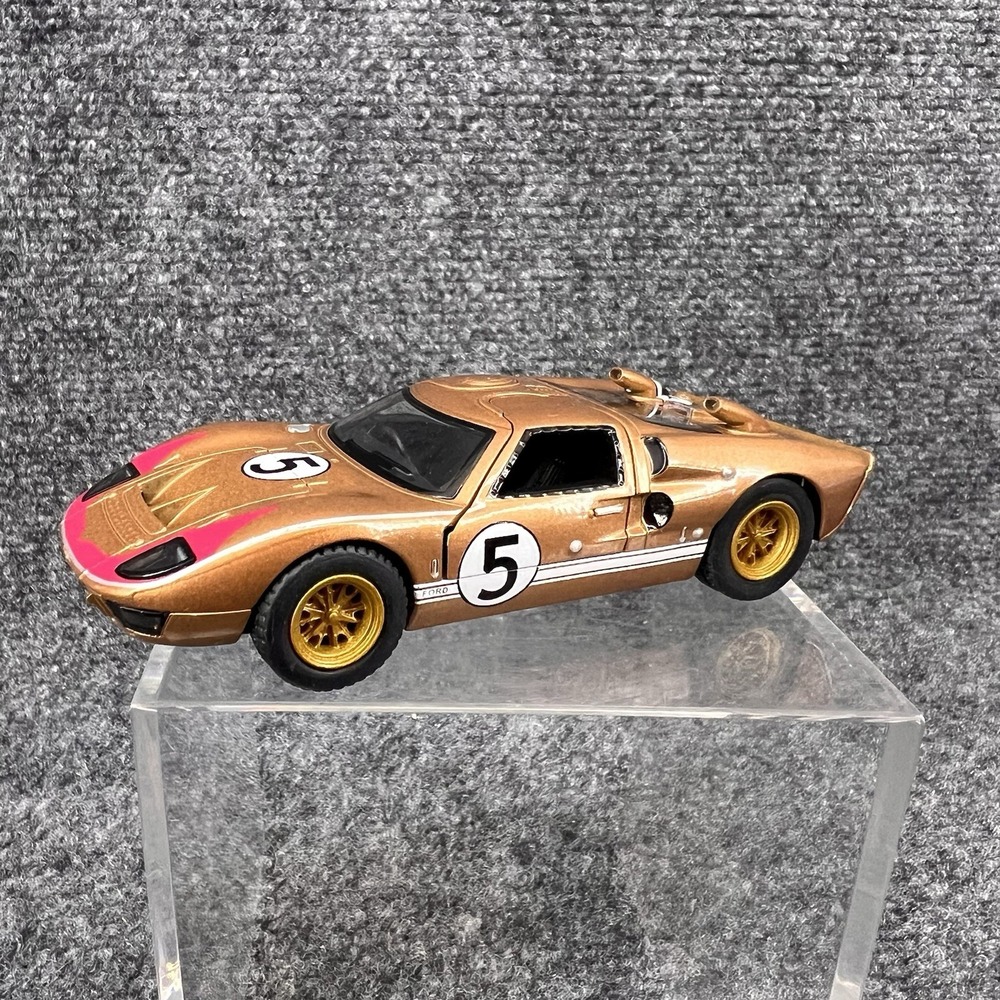 Diecast 1:32 Scale 5" 1966 Ford GT40 MKII Heritage Ed 24 Hour Of Le Mans Car